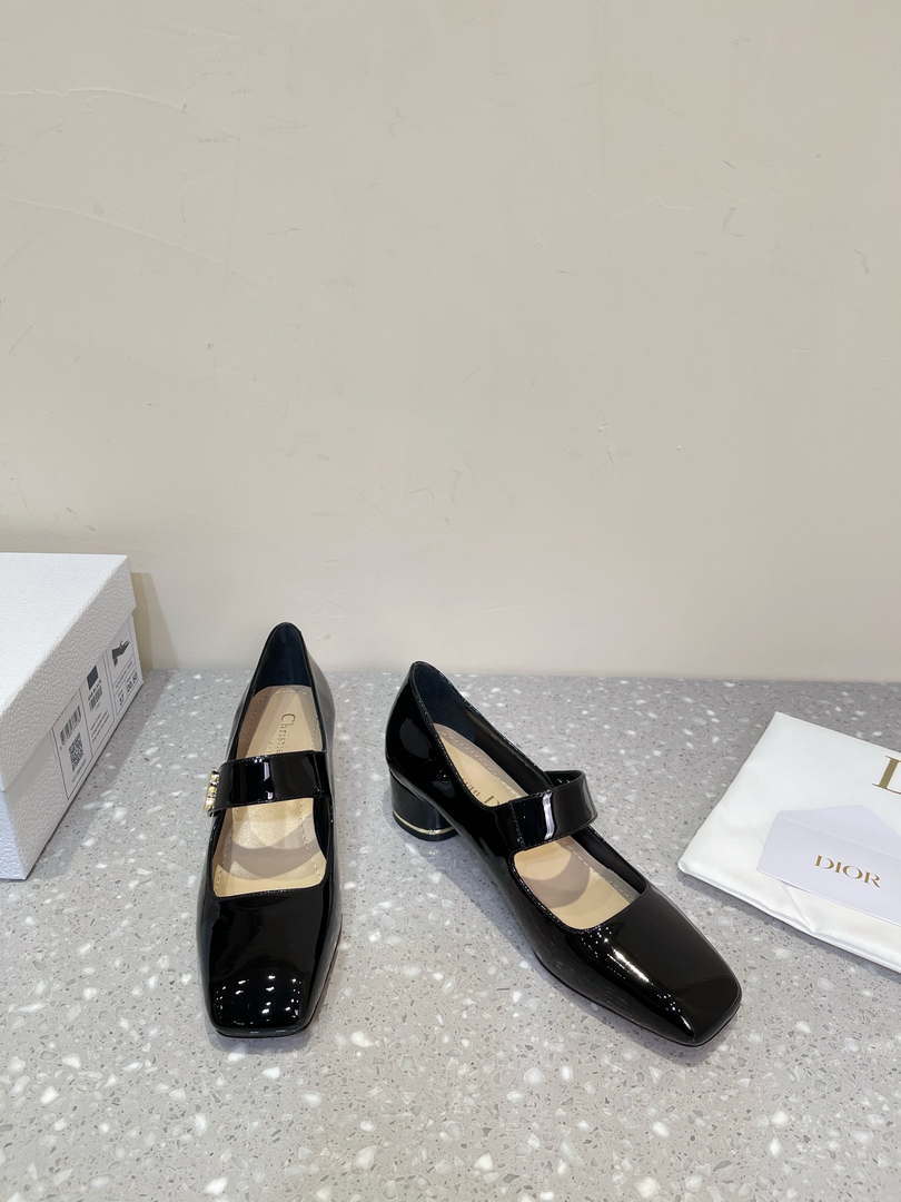 Dior KDV138VNI Jolie Dior Pump Patent Calfskin D82968