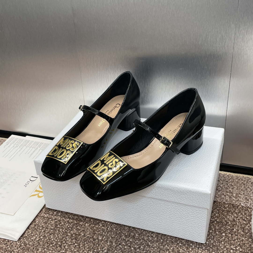 Dior KDV138VNI Miss Dior Pump Patent Calfskin D82963