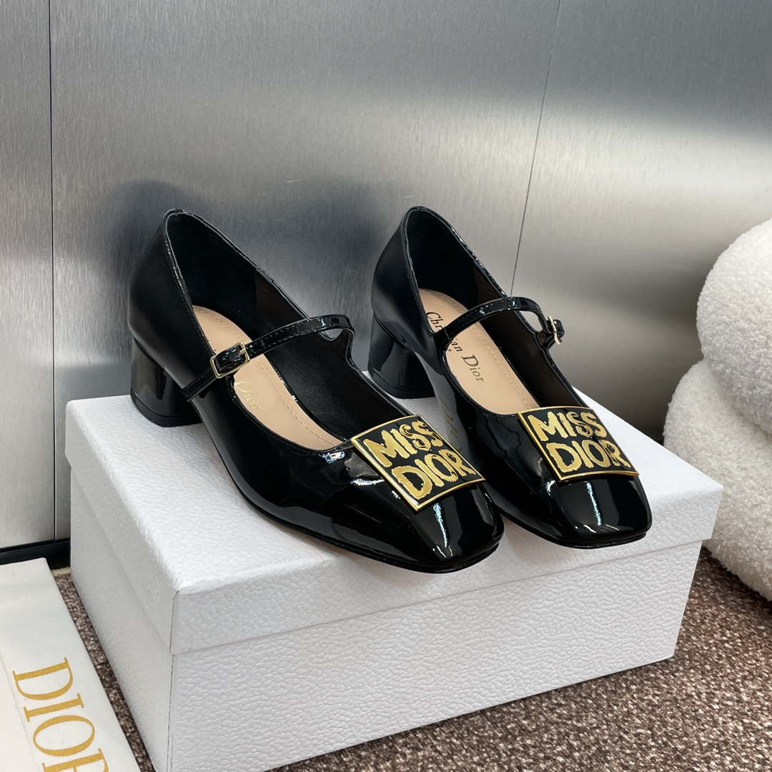 Dior KDV138VNI Miss Dior Pump Patent Calfskin D82963