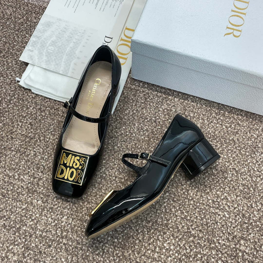Dior KDV138VNI Miss Dior Pump Patent Calfskin D82963