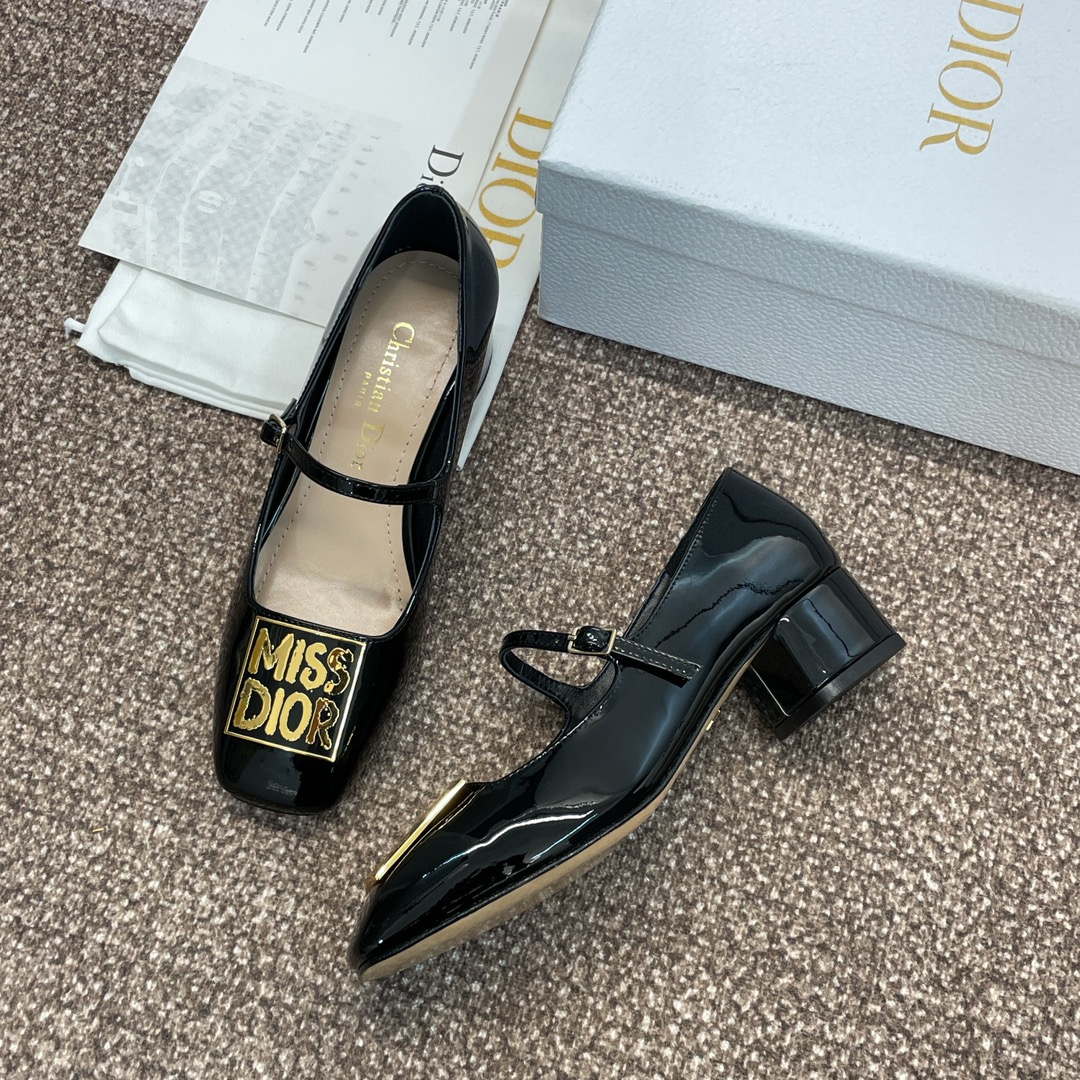 Dior KDV138VNI Miss Dior Pump Patent Calfskin D82963