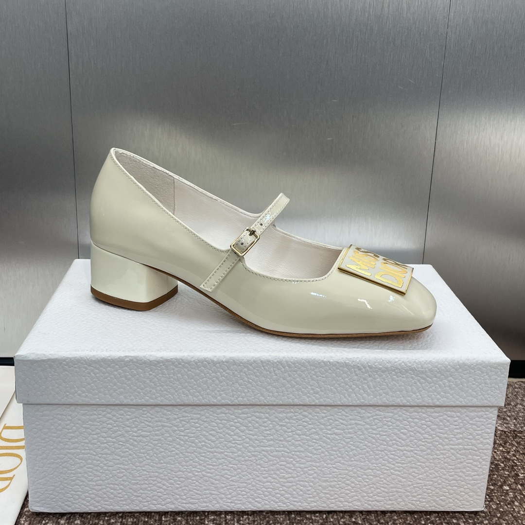 Dior KDV138VNI Miss Dior Pump Patent Calfskin D82964 - Euro 35=US 4 - View 6