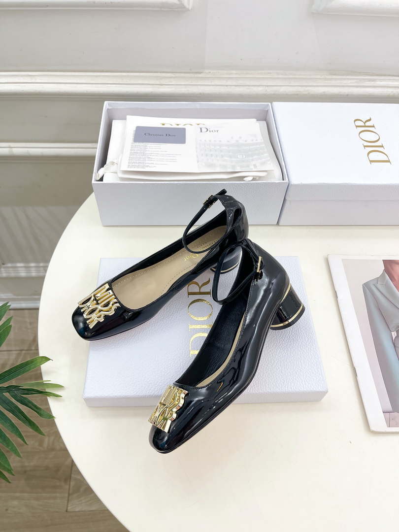 Dior KDV266VNI Miss Dior Pump 40mm Patent Calfskin D82986