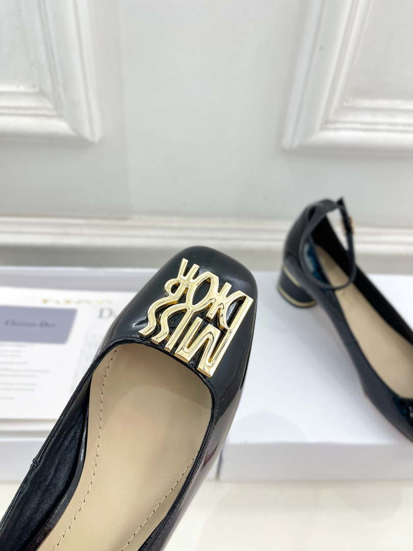 Dior KDV266VNI Miss Dior Pump 40mm Patent Calfskin D82986