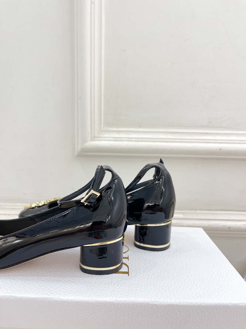 Dior KDV266VNI Miss Dior Pump 40mm Patent Calfskin D82986