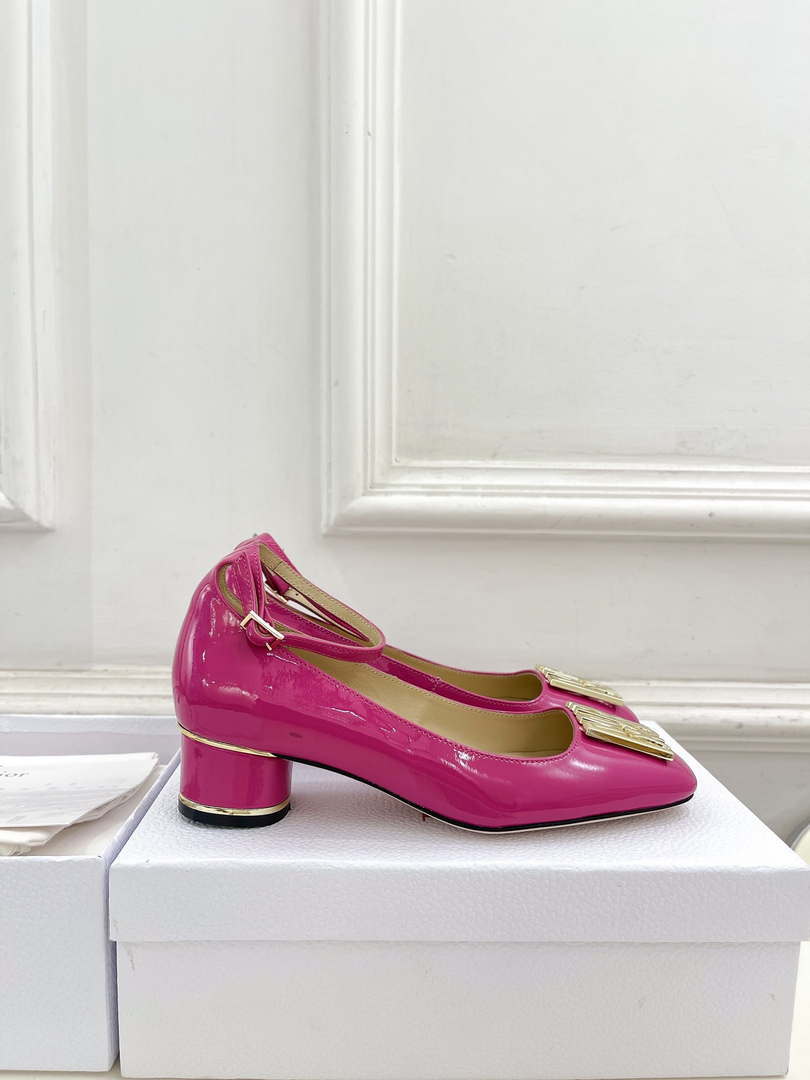 Dior KDV266VNI Miss Dior Pump 40mm Patent Calfskin D82985
