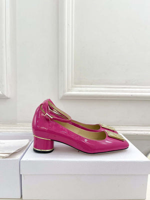 Dior KDV266VNI Miss Dior Pump 40mm Patent Calfskin D82985 - Euro 35=US 4 - View 3