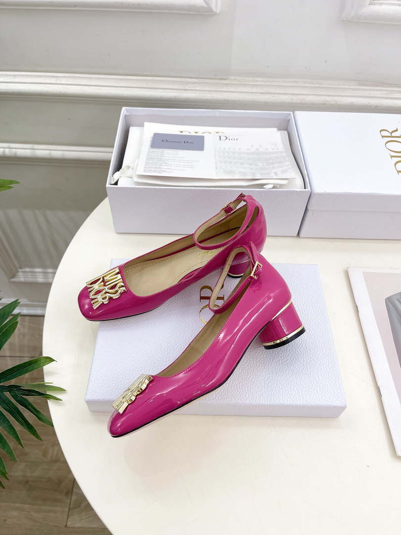 Dior KDV266VNI Miss Dior Pump 40mm Patent Calfskin D82985