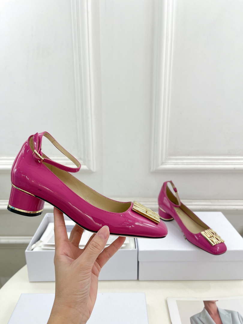 Dior KDV266VNI Miss Dior Pump 40mm Patent Calfskin D82985