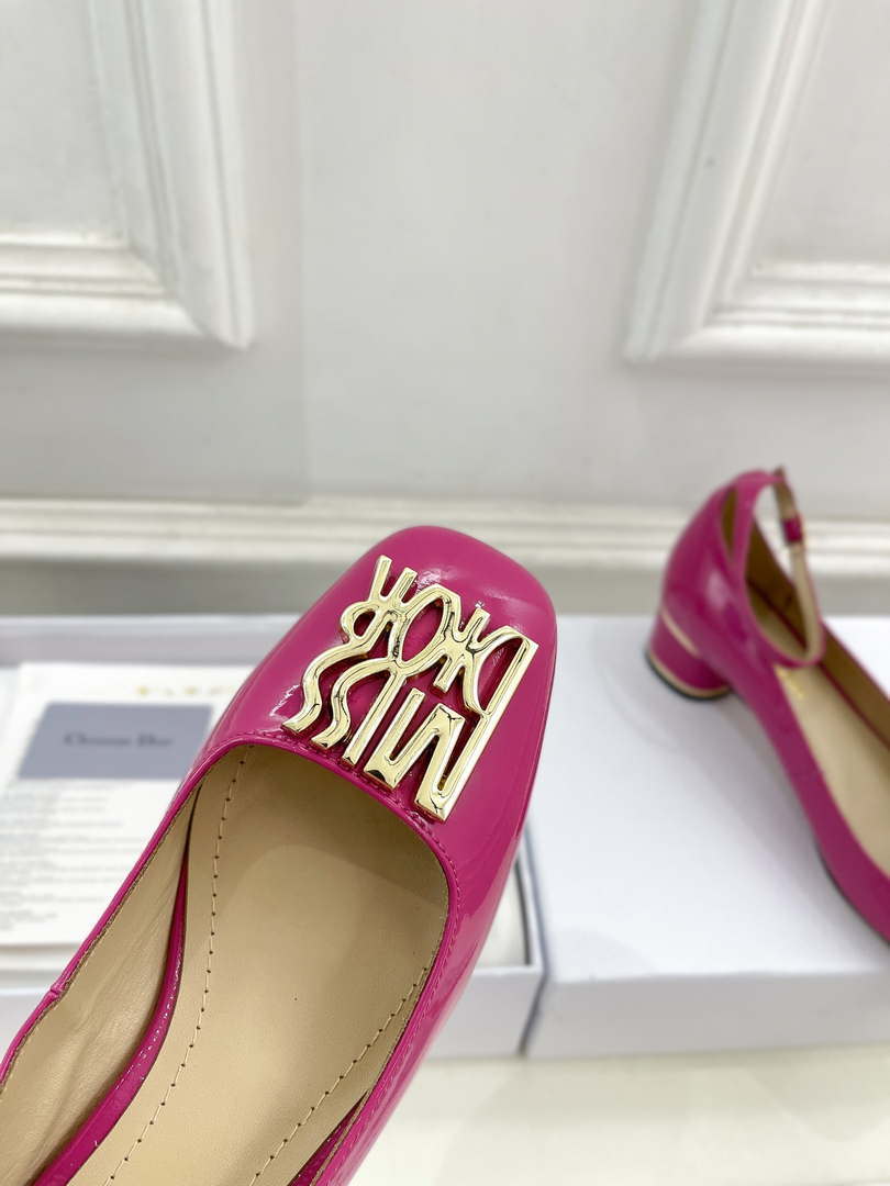 Dior KDV266VNI Miss Dior Pump 40mm Patent Calfskin D82985