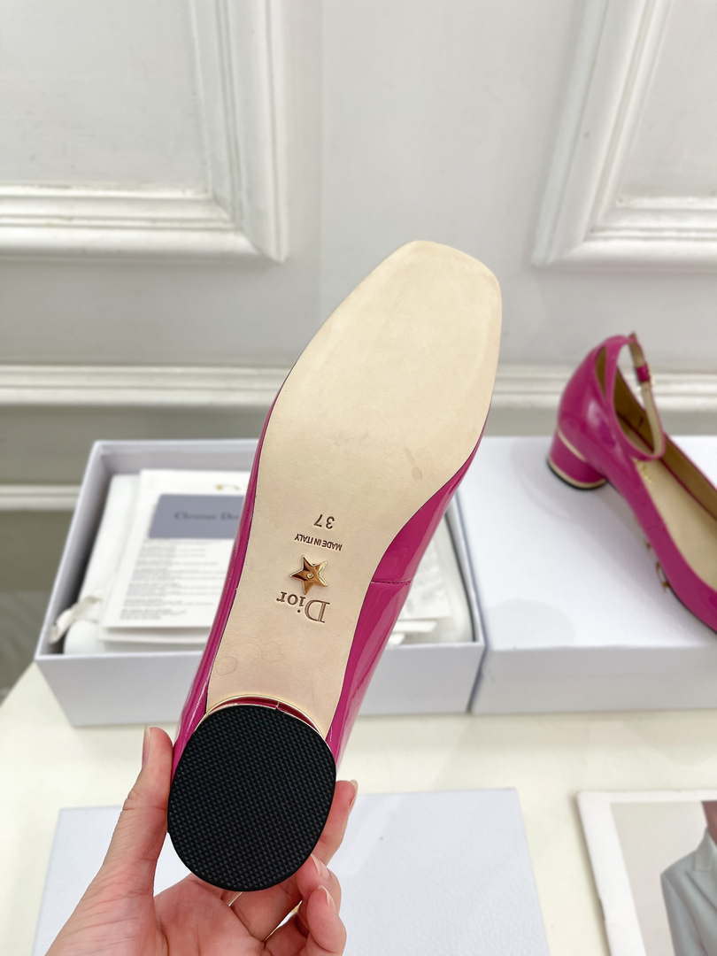 Dior KDV266VNI Miss Dior Pump 40mm Patent Calfskin D82985