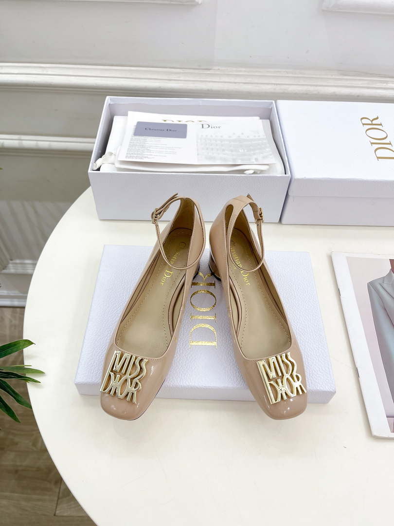 Dior KDV266VNI Miss Dior Pump 40mm Patent Calfskin D82987