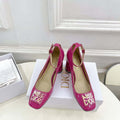 Dior KDV266VNI Miss Dior Pump 80mm Patent Calfskin D82982 - Euro 35=US 4 - View 1