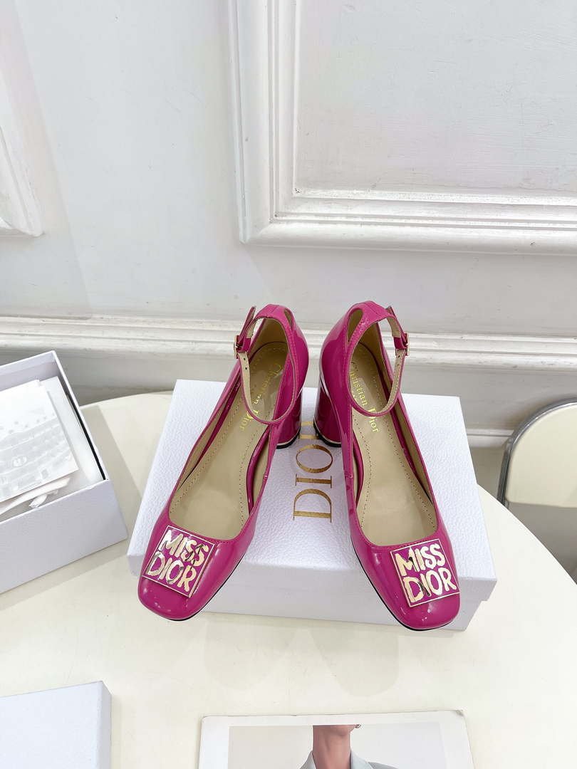 Dior KDV266VNI Miss Dior Pump 80mm Patent Calfskin D82982