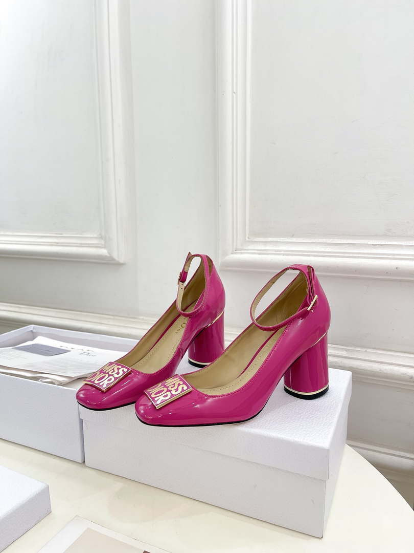 Dior KDV266VNI Miss Dior Pump 80mm Patent Calfskin D82982