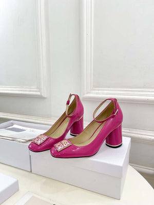 Dior KDV266VNI Miss Dior Pump 80mm Patent Calfskin D82982 - Euro 35=US 4 - View 3