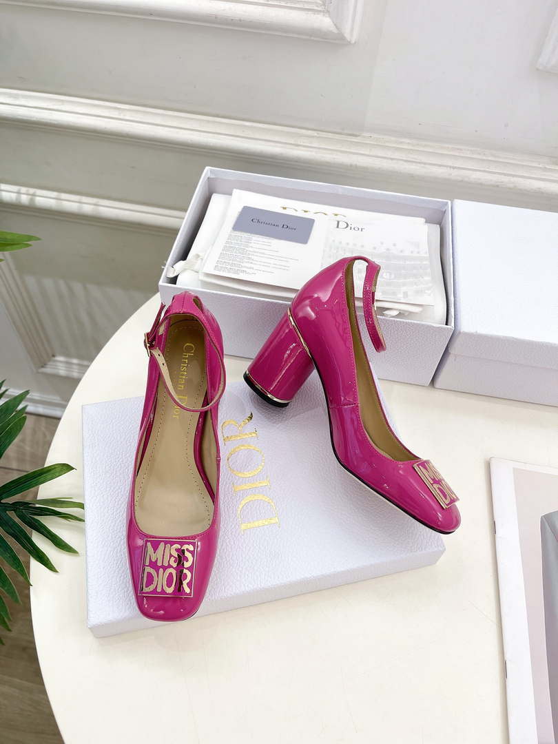 Dior KDV266VNI Miss Dior Pump 80mm Patent Calfskin D82982