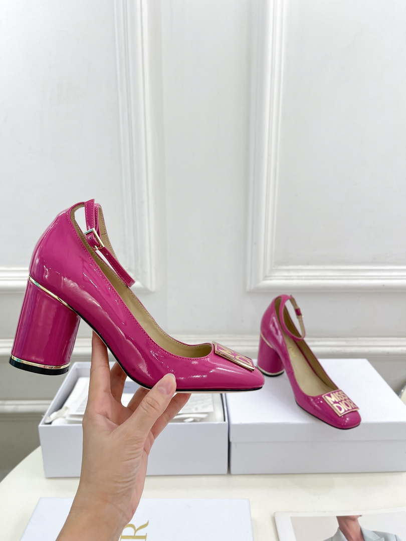 Dior KDV266VNI Miss Dior Pump 80mm Patent Calfskin D82982