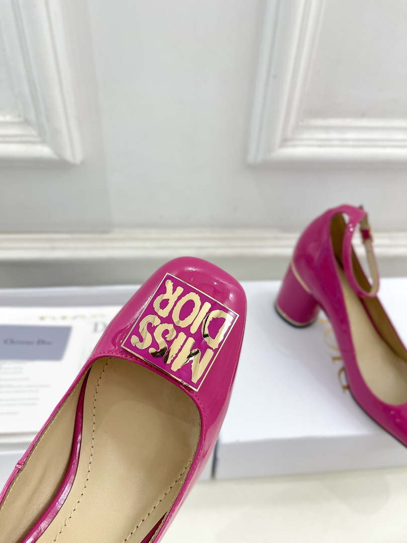Dior KDV266VNI Miss Dior Pump 80mm Patent Calfskin D82982