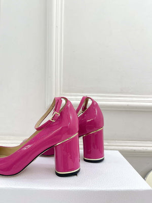 Dior KDV266VNI Miss Dior Pump 80mm Patent Calfskin D82982 - Euro 35=US 4 - View 8