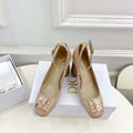Dior KDV266VNI Miss Dior Pump 80mm Patent Calfskin D82983 - Euro 35=US 4 - View 1