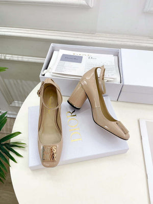 Dior KDV266VNI Miss Dior Pump 80mm Patent Calfskin D82983 - Euro 35=US 4 - View 2