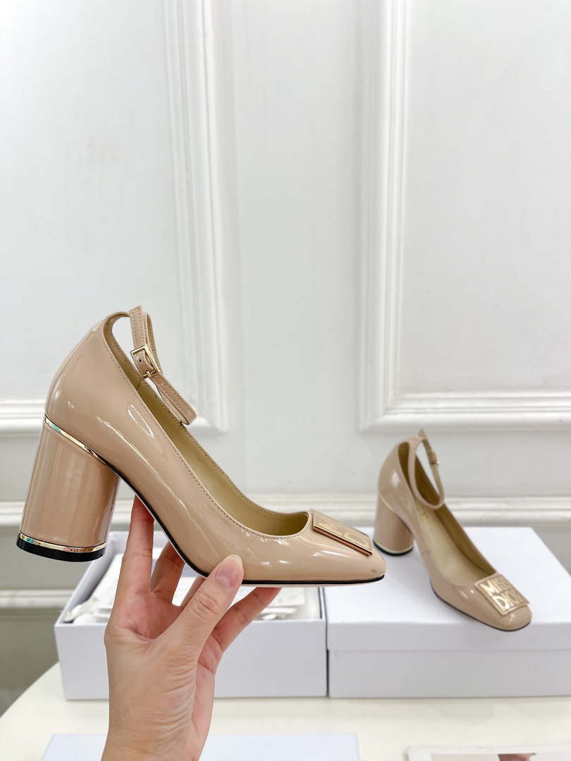 Dior KDV266VNI Miss Dior Pump 80mm Patent Calfskin D82983