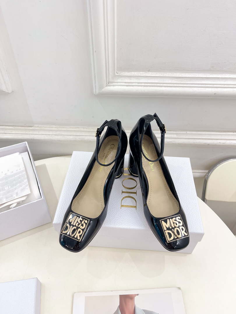 Dior KDV266VNI Miss Dior Pump 80mm Patent Calfskin D82984