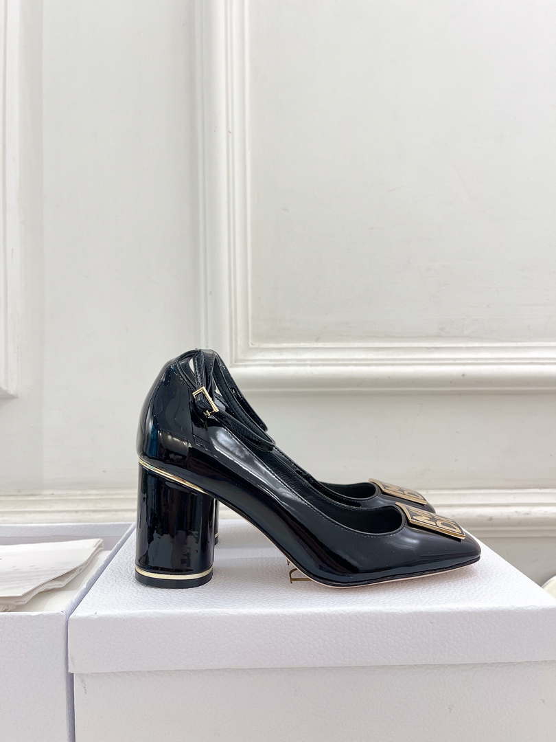Dior KDV266VNI Miss Dior Pump 80mm Patent Calfskin D82984