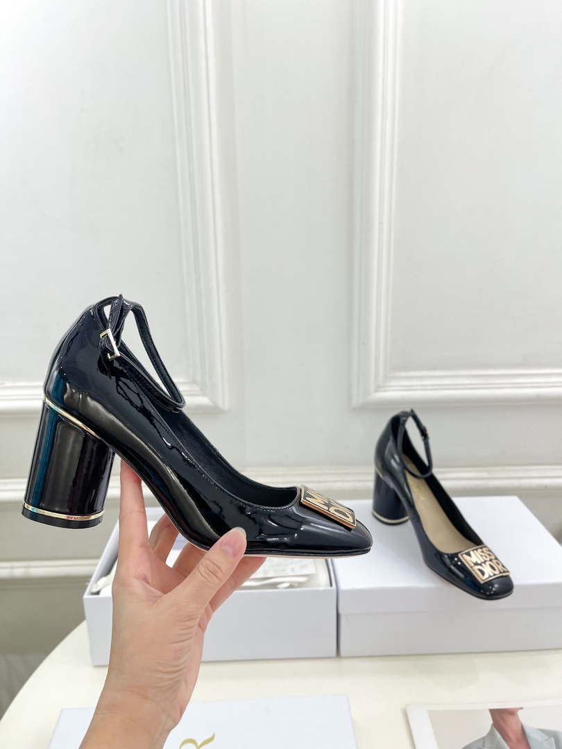 Dior KDV266VNI Miss Dior Pump 80mm Patent Calfskin D82984