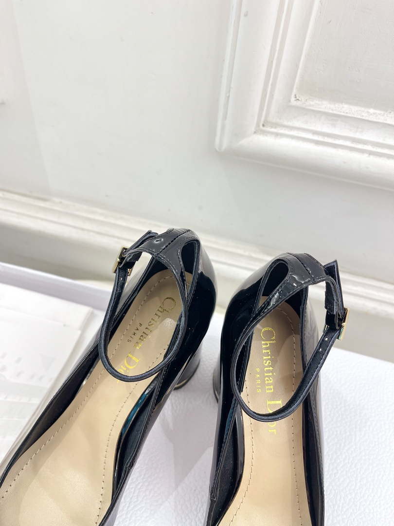 Dior KDV266VNI Miss Dior Pump 80mm Patent Calfskin D82984
