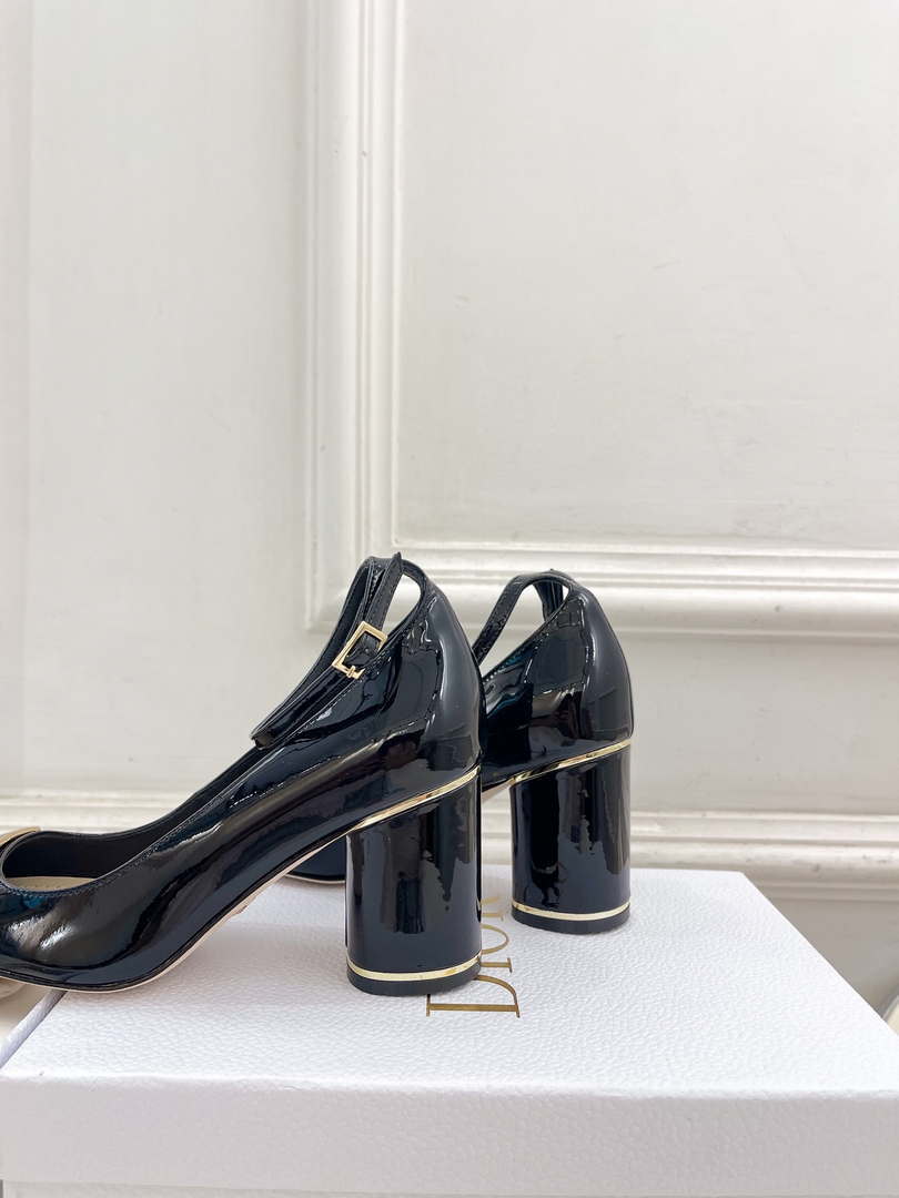 Dior KDV266VNI Miss Dior Pump 80mm Patent Calfskin D82984