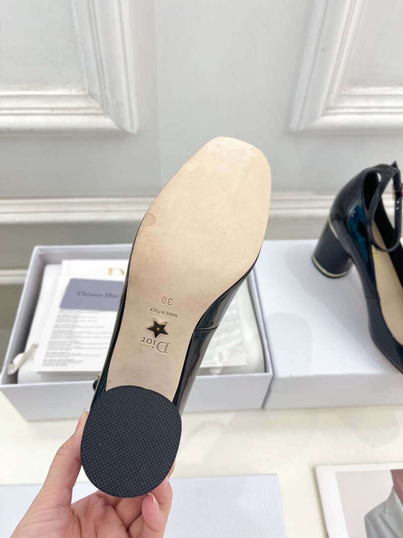 Dior KDV266VNI Miss Dior Pump 80mm Patent Calfskin D82984