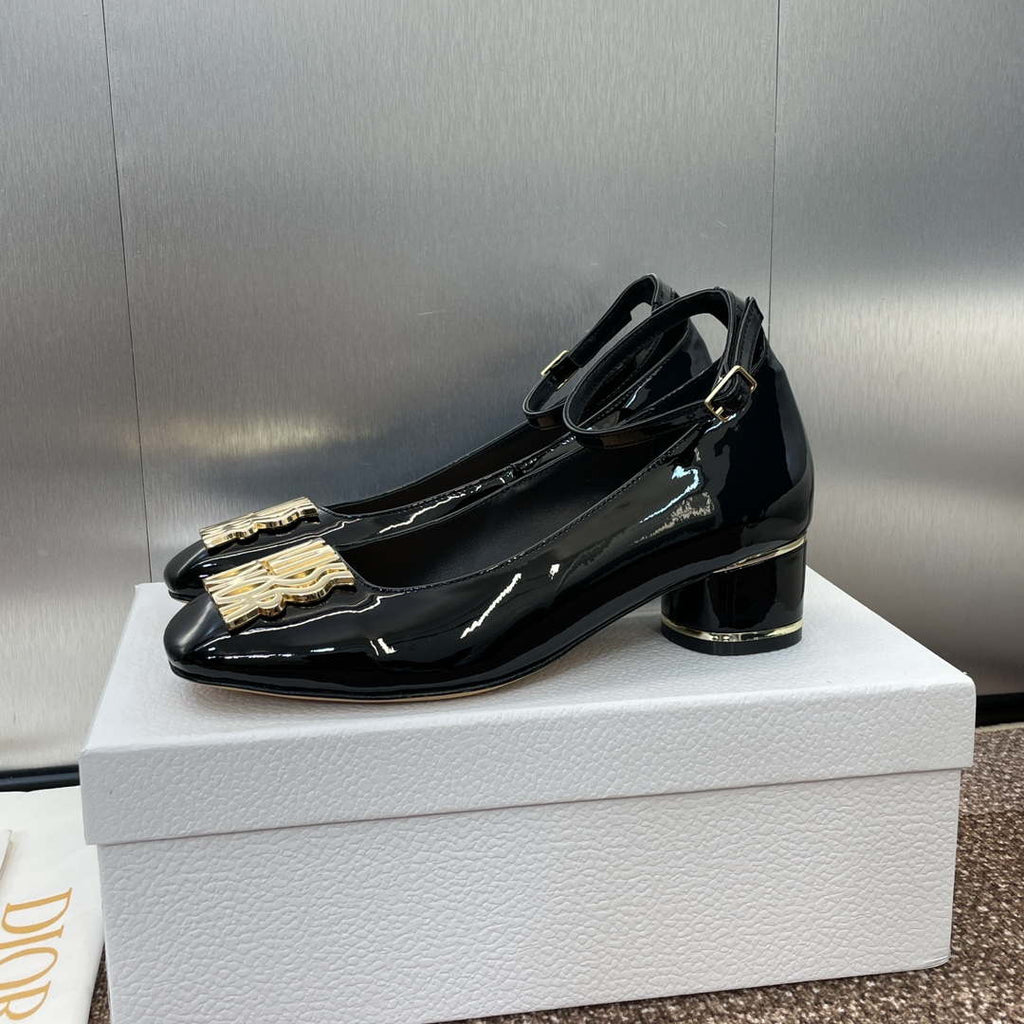 Dior KDV266VNI Miss Dior Pump Black Patent Calfskin D82960
