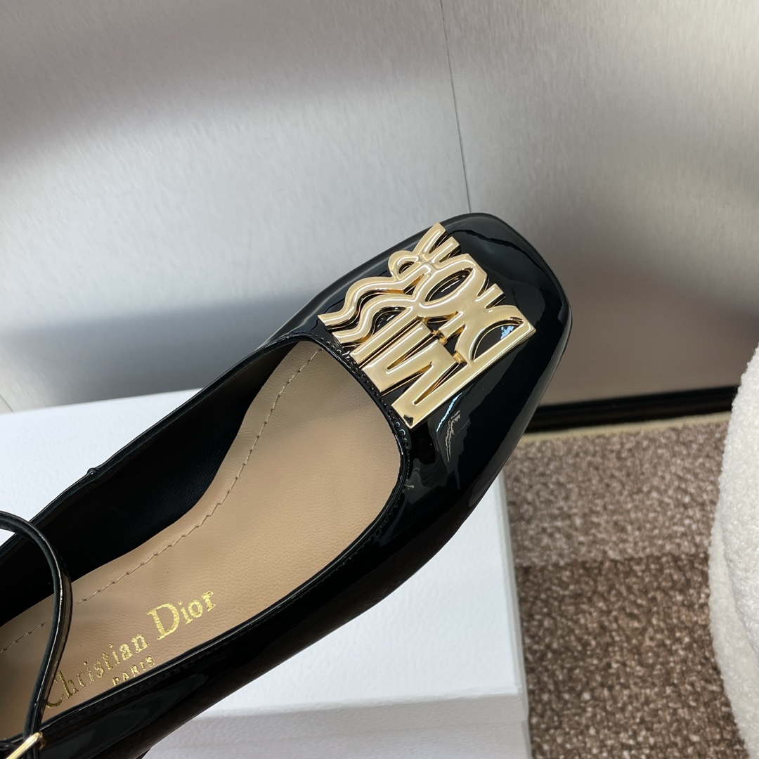 Dior KDV266VNI Miss Dior Pump Black Patent Calfskin D82960