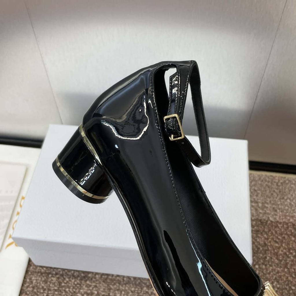 Dior KDV266VNI Miss Dior Pump Black Patent Calfskin D82960