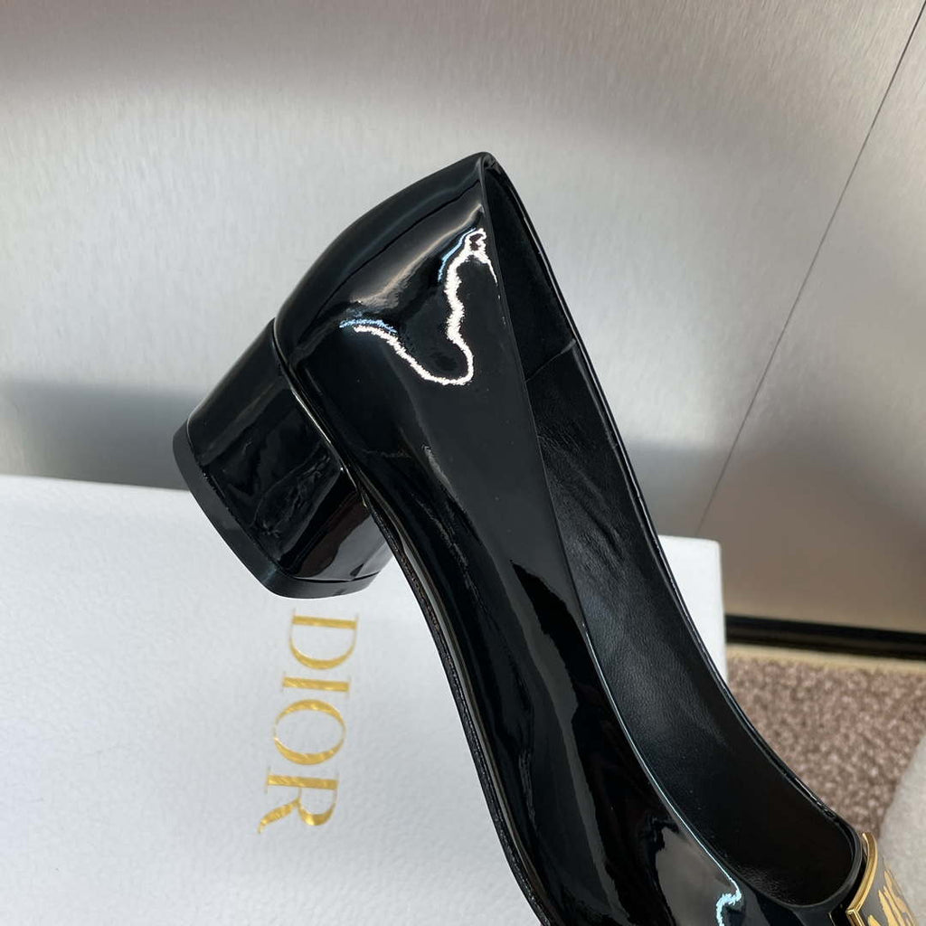 Dior KDV266VNI Miss Dior Pump Black Patent Calfskin D82966