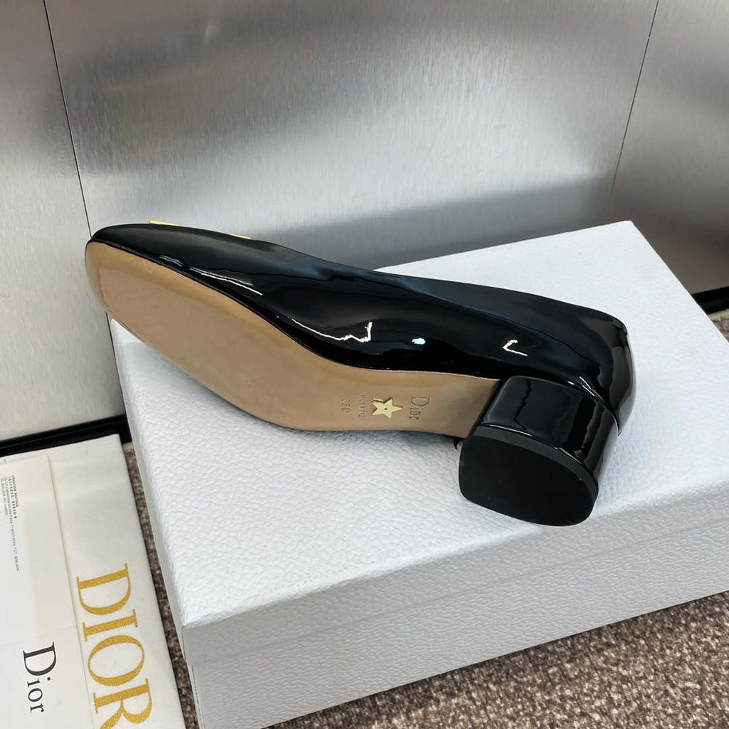 Dior KDV266VNI Miss Dior Pump Black Patent Calfskin D82966