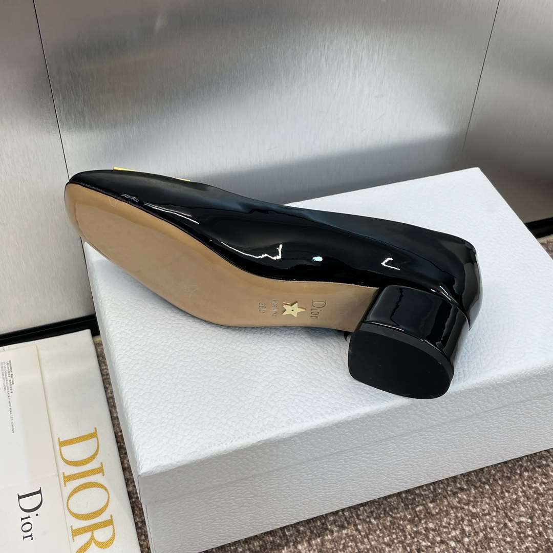Dior KDV266VNI Miss Dior Pump Black Patent Calfskin D82966