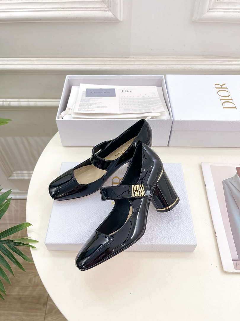 Dior KDV268VNI Miss Dior Pump 80mm Patent Calfskin D82973
