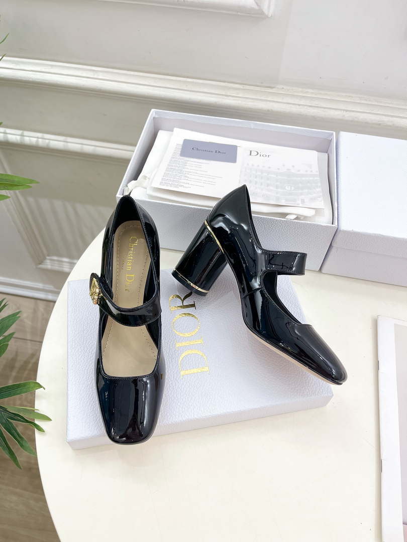 Dior KDV268VNI Miss Dior Pump 80mm Patent Calfskin D82973
