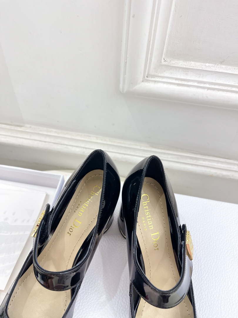 Dior KDV268VNI Miss Dior Pump 80mm Patent Calfskin D82973