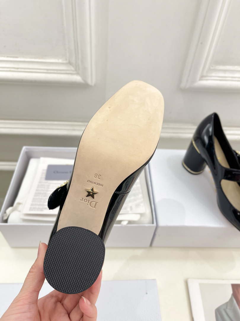 Dior KDV268VNI Miss Dior Pump 80mm Patent Calfskin D82973