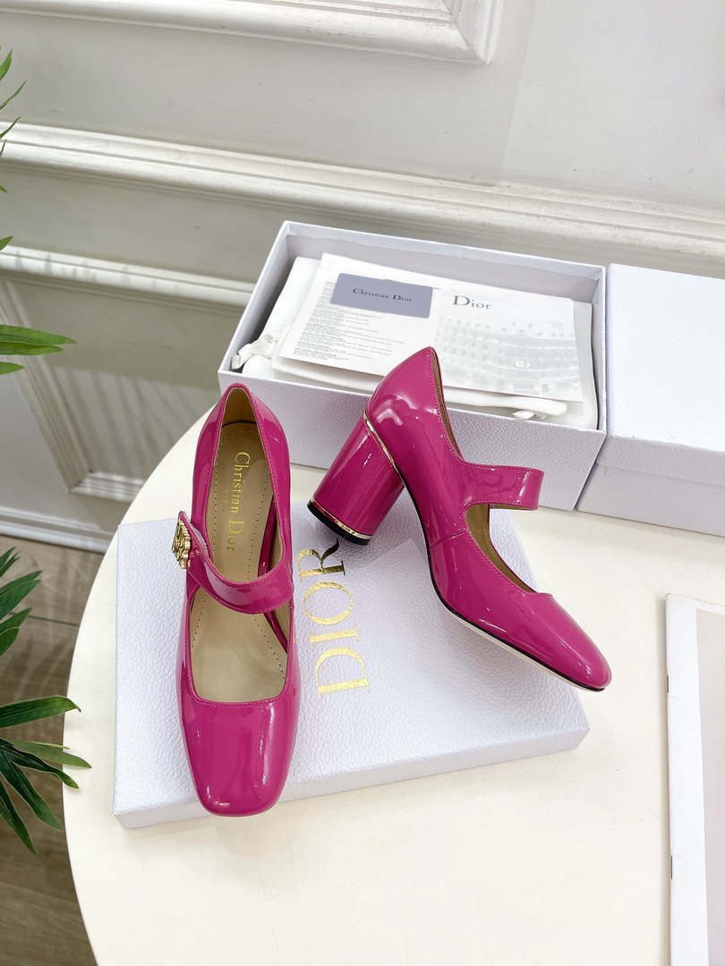 Dior KDV268VNI Miss Dior Pump 80mm Patent Calfskin D82974
