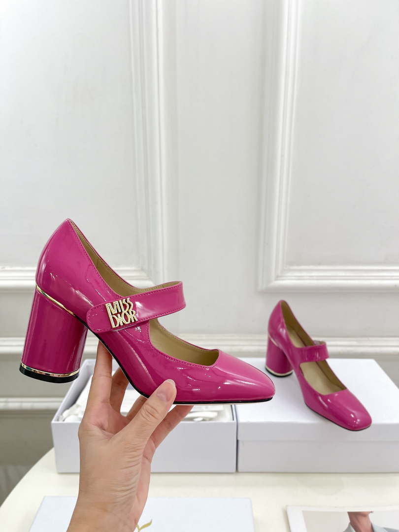 Dior KDV268VNI Miss Dior Pump 80mm Patent Calfskin D82974