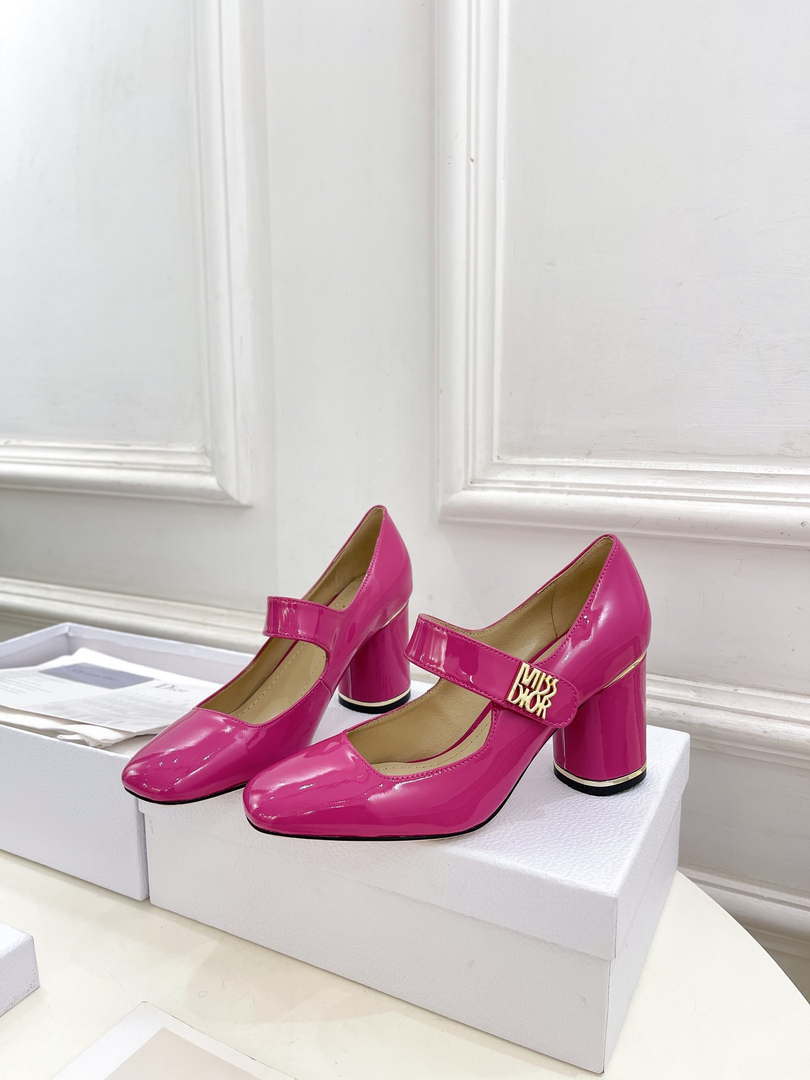 Dior KDV268VNI Miss Dior Pump 80mm Patent Calfskin D82974