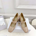 Dior KDV268VNI Miss Dior Pump 80mm Patent Calfskin D82975 - Euro 35=US 4 - View 1