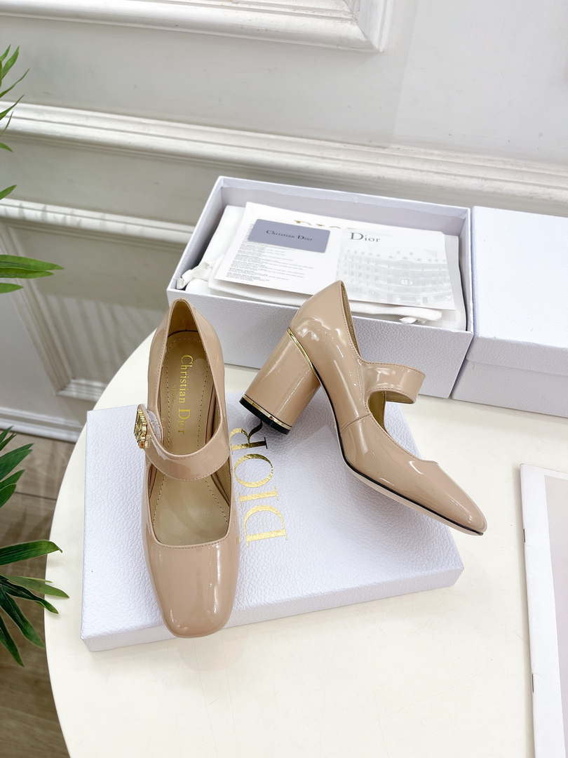 Dior KDV268VNI Miss Dior Pump 80mm Patent Calfskin D82975