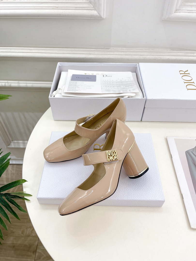 Dior KDV268VNI Miss Dior Pump 80mm Patent Calfskin D82975
