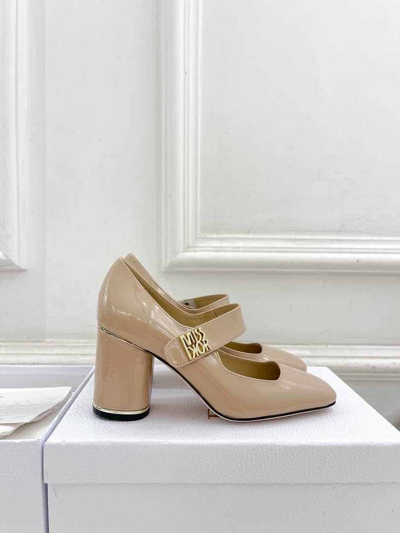 Dior KDV268VNI Miss Dior Pump 80mm Patent Calfskin D82975